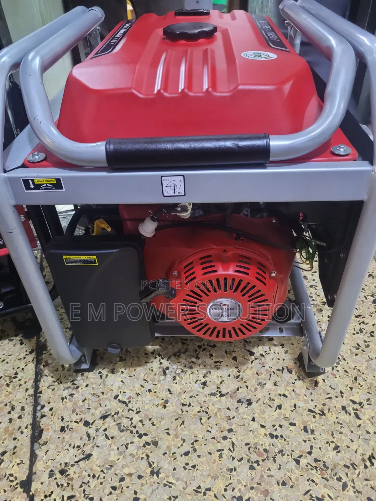 Maxmech Gasoline Generator Rfs12000e