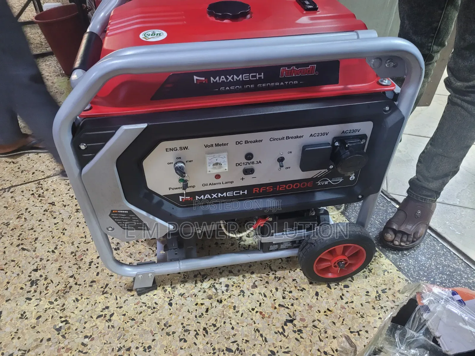 Maxmech Gasoline Generator Rfs12000e