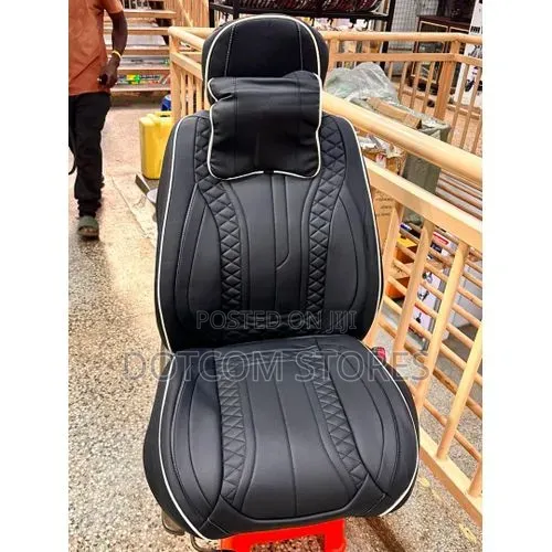 5pcs Universal Luxury PU Leather Full Set Car Seat Covers