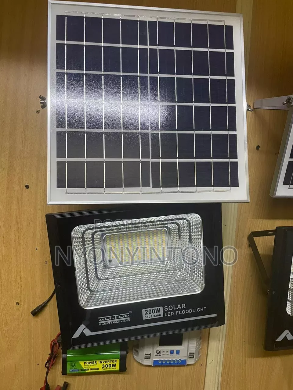 All Top Solar Flood Light With Remote Controller