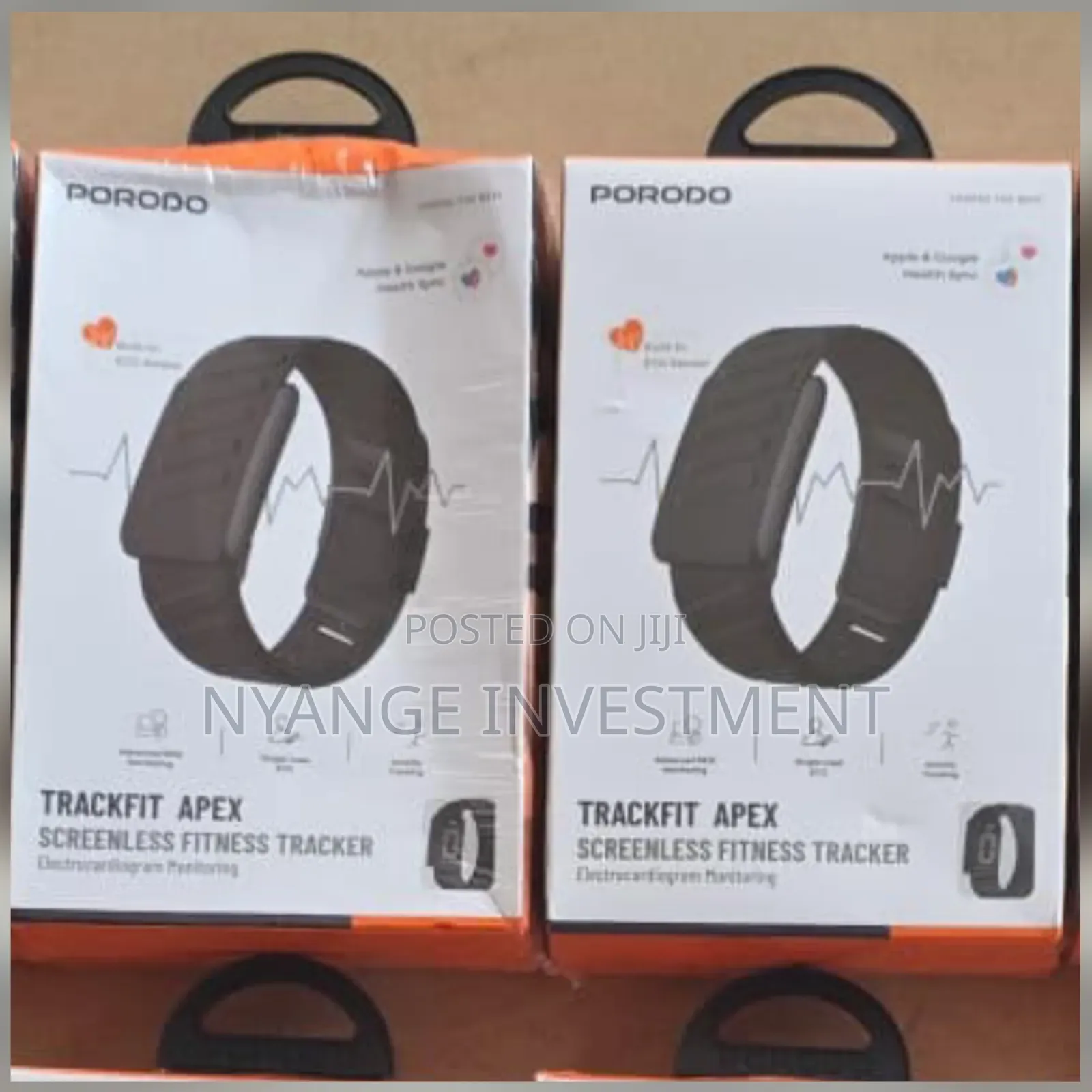 Porodo TrackFit Apex a Lightweight, Screenless Fitness Tracker.
