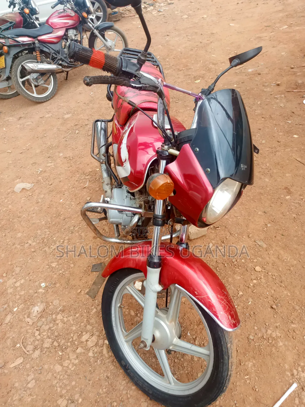 TVS XL 100 2018 Red