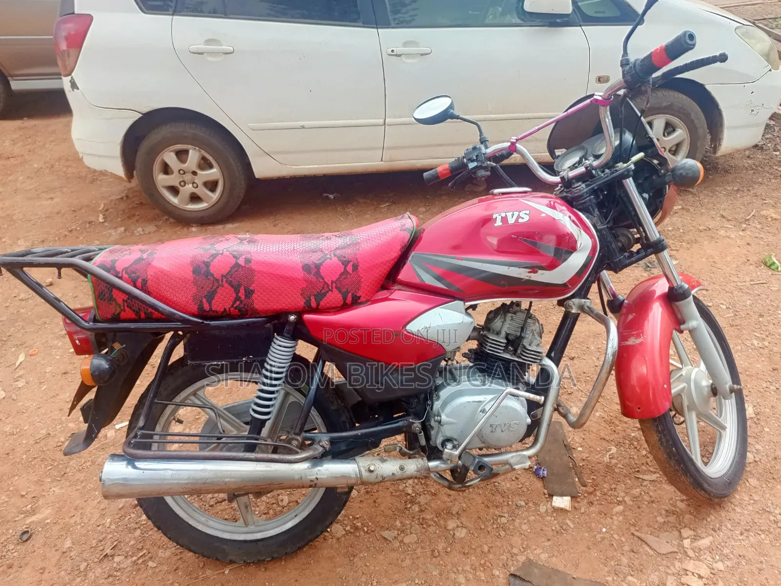 TVS XL 100 2018 Red