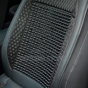 5pcs Natural Wood Bead Car Seat Cover Massage Cool Cushion Driver Seat