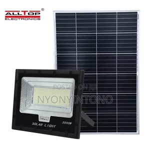 All Top 3000w LED Solar Flood Light With Remote Controller
