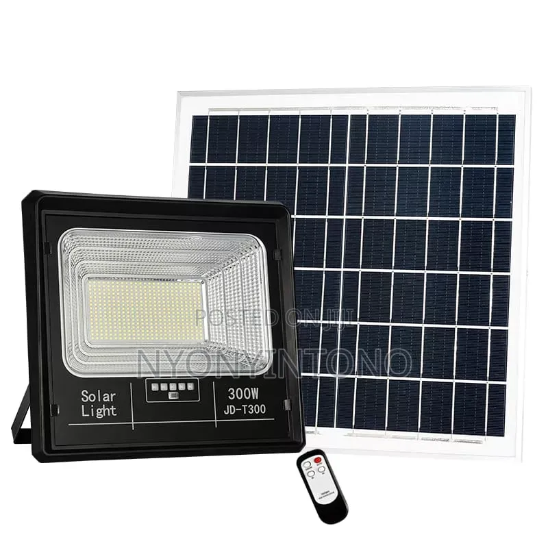 All Top 3000w LED Solar Flood Light With Remote Controller