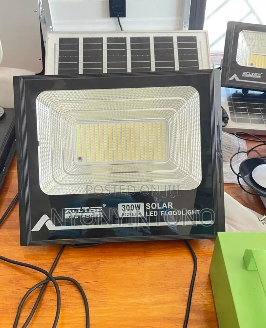 All Top 3000w LED Solar Flood Light With Remote Controller
