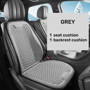 Front Single-Seat Summer Smooth Car Seat Cushion With Backrest Design