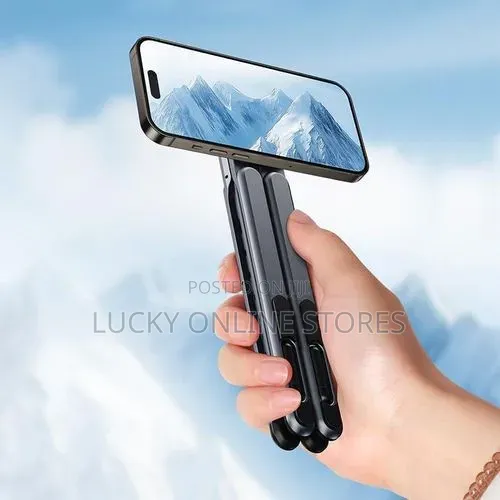 Portable Foldable Magnetic Stand for Phones Tablet