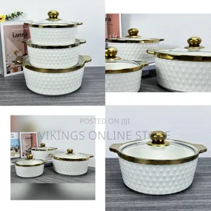 Round Ceramic Casserole Pot Tableware Candle Fire Heating Hotel Dry