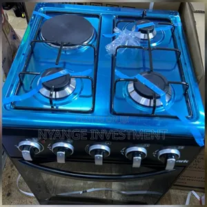 Spark 50x50 Cooker. 3*1 Gas Burners and Electric Hotplate