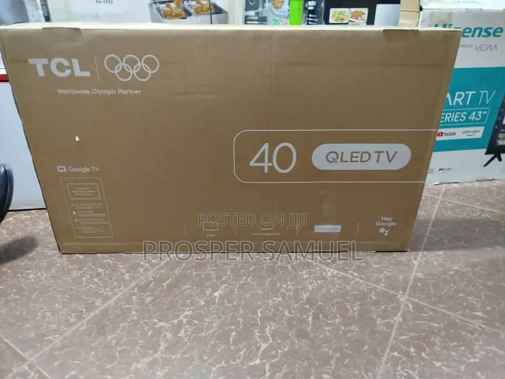 Brand New TCL Qled Google 43 Inches Frameless Digital Flat Screen