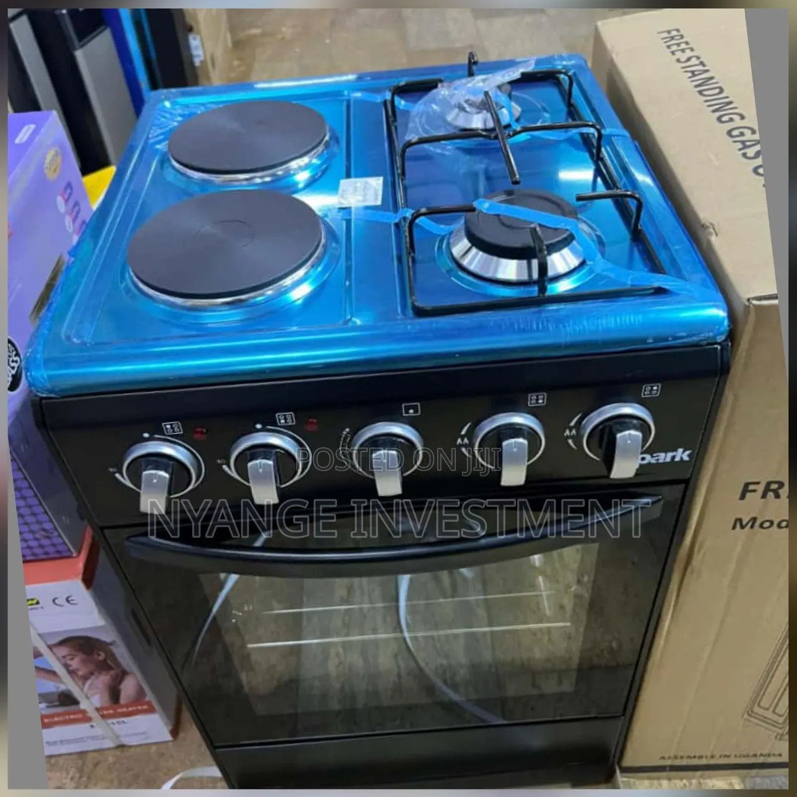 Spark 2 By2 Electric Gas Cooker/Gas Oven