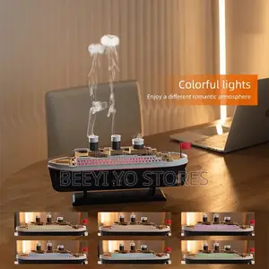 Titanic-Style Cruise Ship Model Aroma Diffuser and Humidifier
