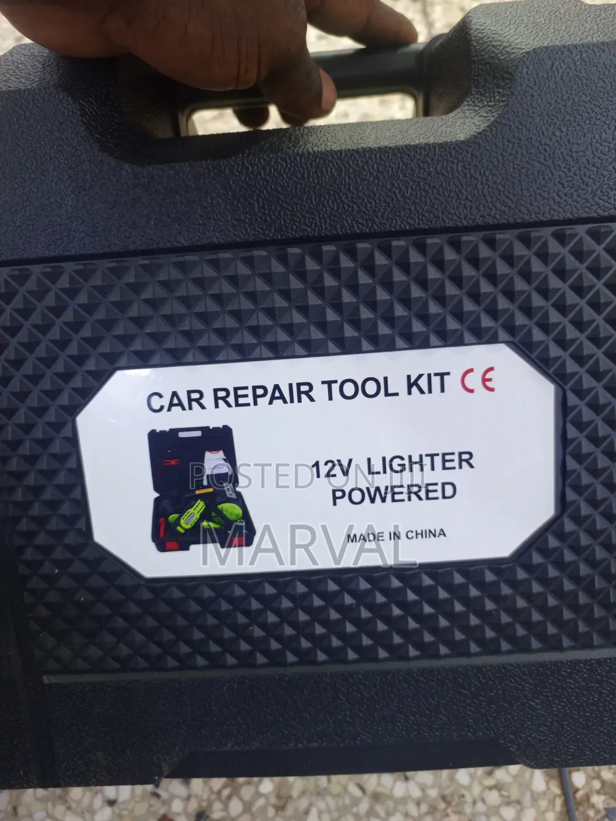12V Lighter-Powered Car Repair Tool Kit