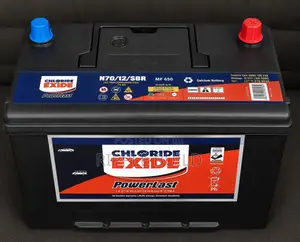 Chloride Exide Powerlast N70 70Ah Maintenance-Free Car Battery 12V