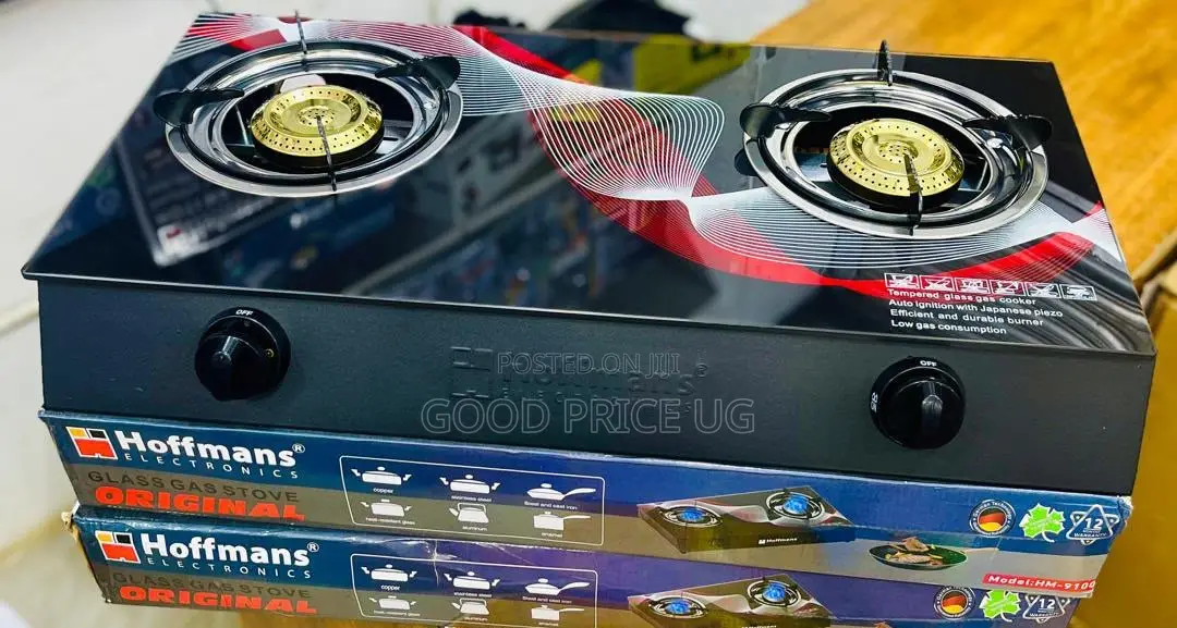 Hoffmans Double-Burner Tabletop Gas Stove