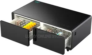 Tempered Glass Generic Smart Refrigerator Digital Music Table