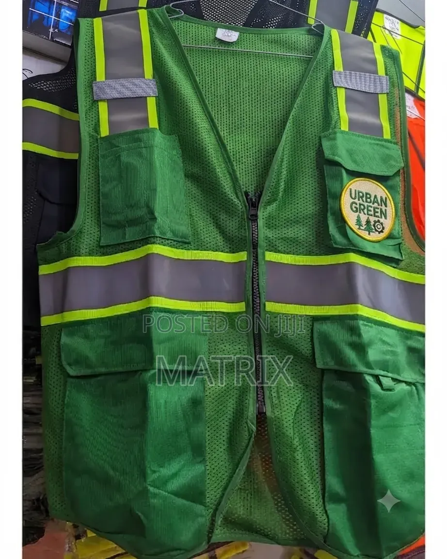 Reflective Jacket Green (Forest Green Reflector)