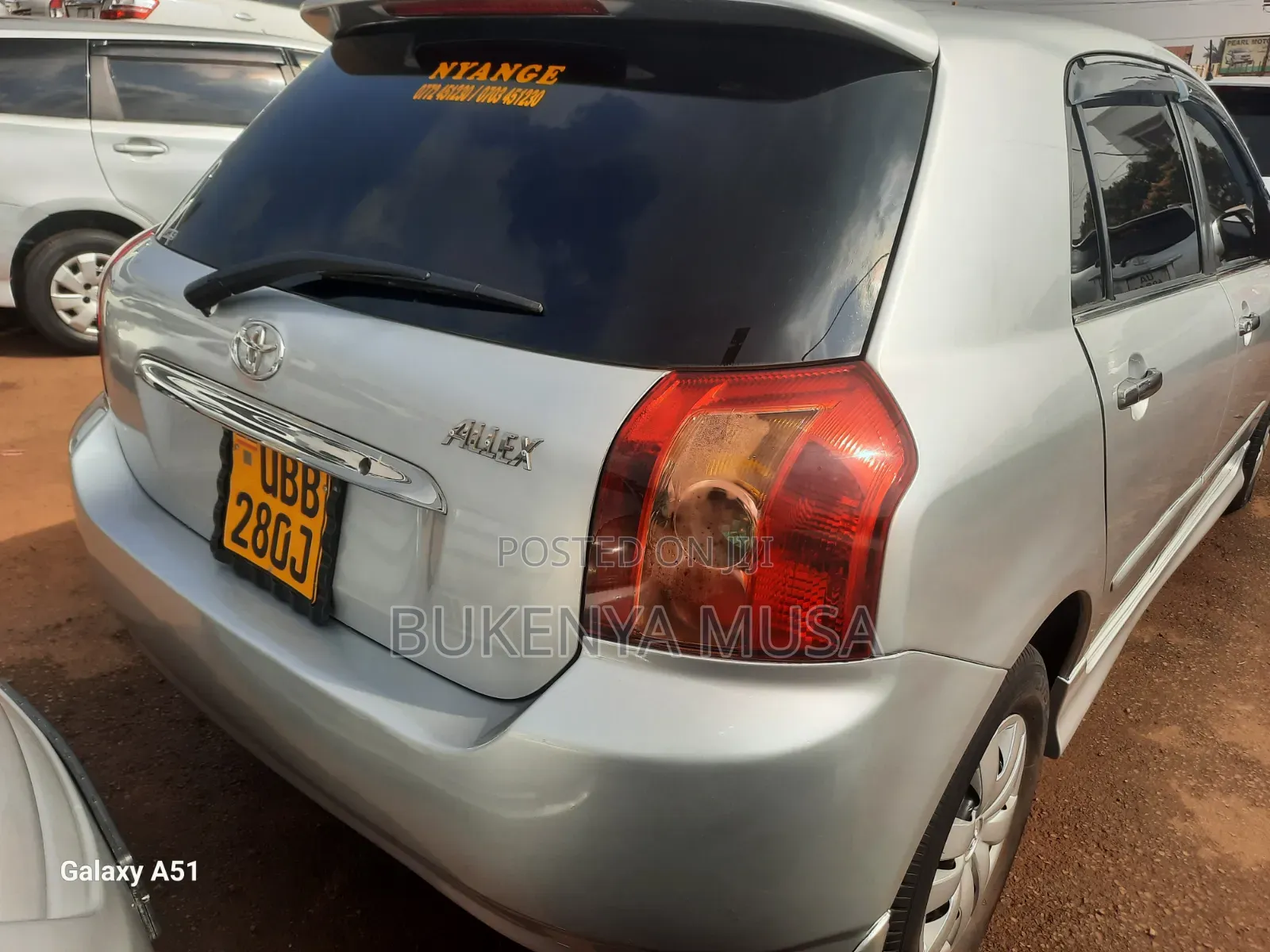 Toyota Allex 2006 Silver