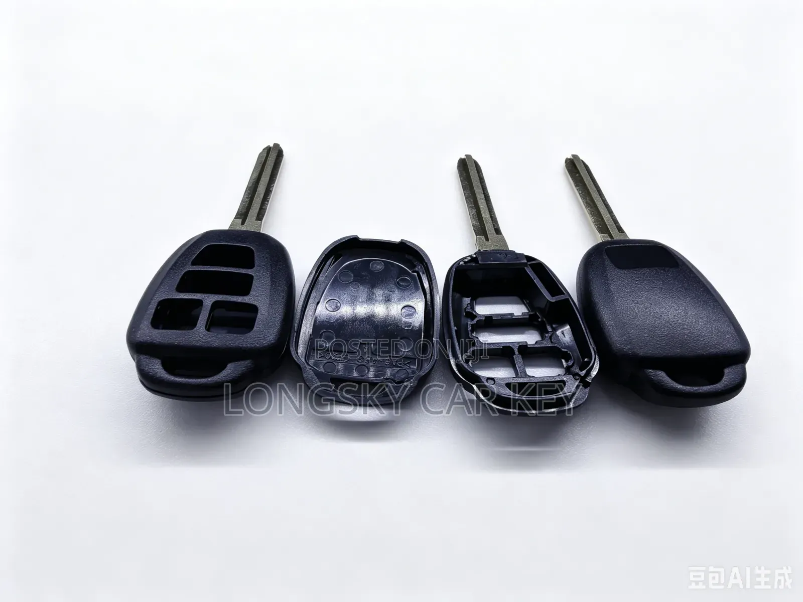 Toyota Insert to Start Car Key Shells