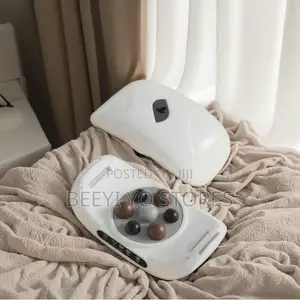 Electric Abdominal and Waist Massage Pillow With Rotating Nodes