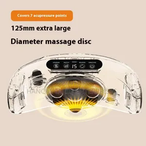 Electric Abdominal and Waist Massage Pillow With Rotating Nodes