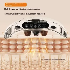 Electric Abdominal and Waist Massage Pillow With Rotating Nodes