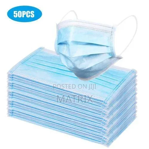 Disposable Surgical Face Masks With Elastic Earloops