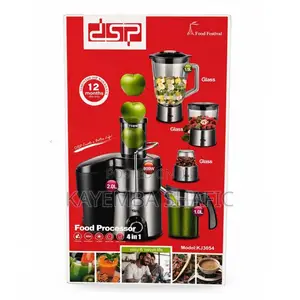 DSP 4-in-1 Multifunctional Juicer, Blender Food Processor