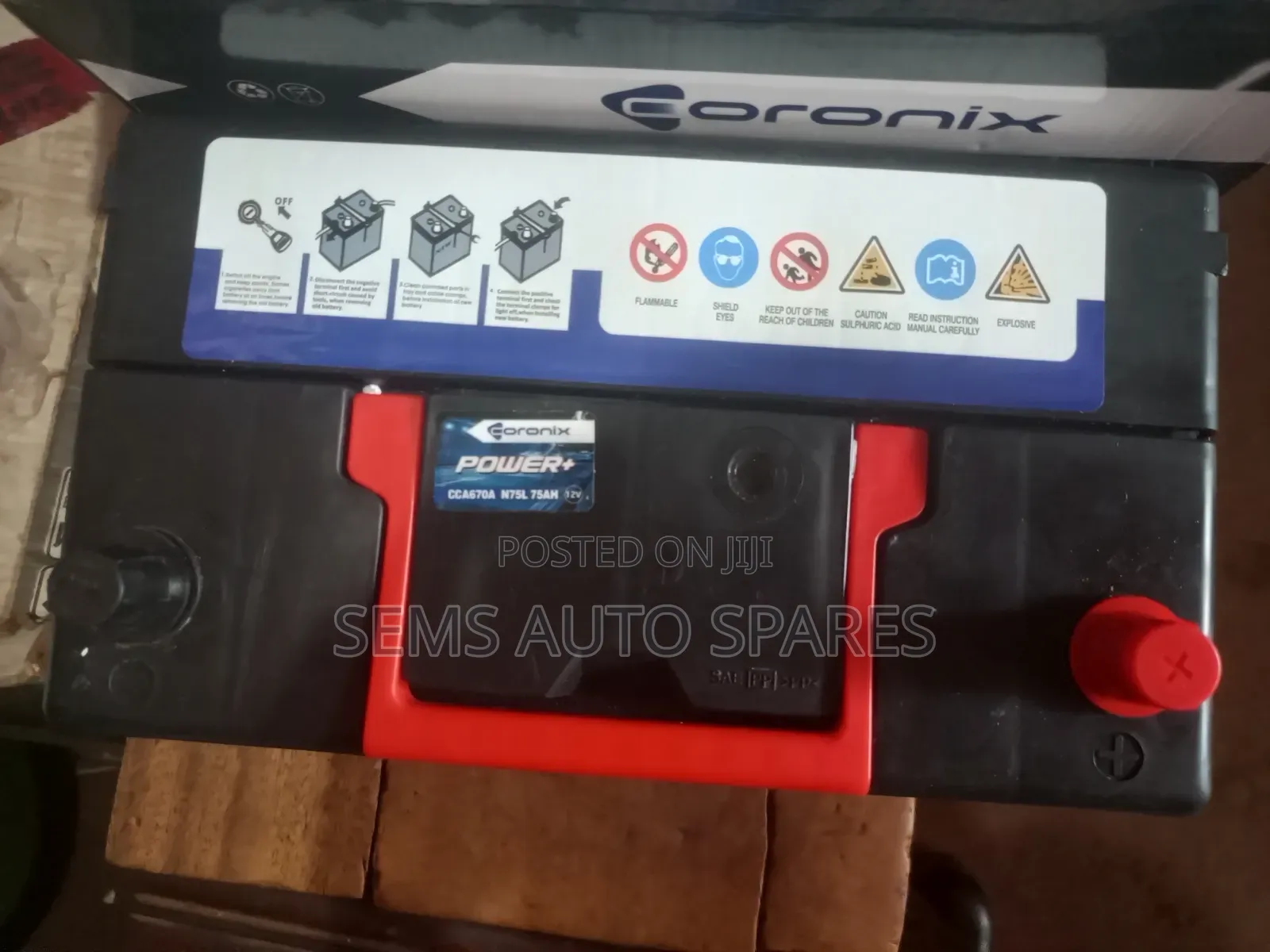 N75 75al Battery Coronix