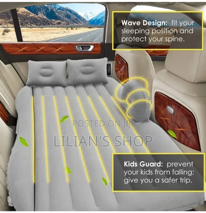Premium Car Inflatable Bed With Pump