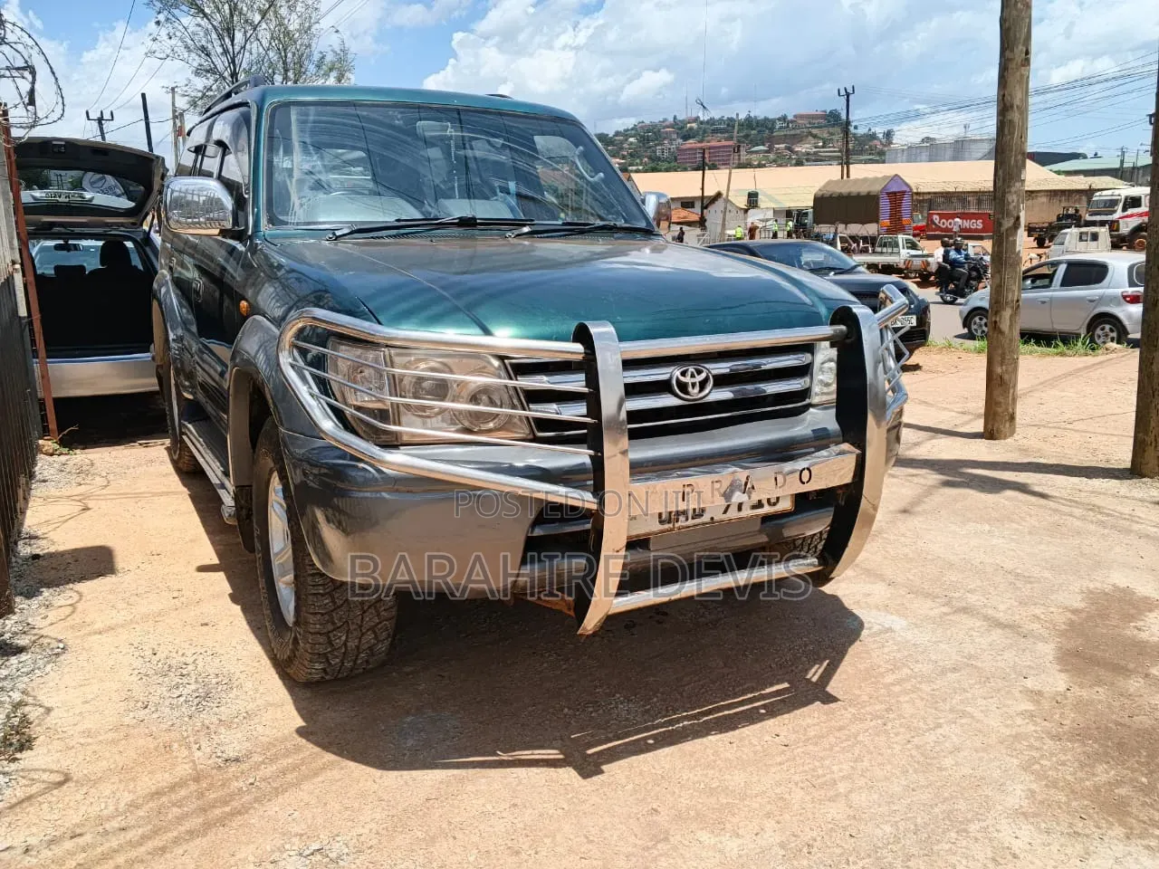Toyota Land Cruiser Prado 1999 Green