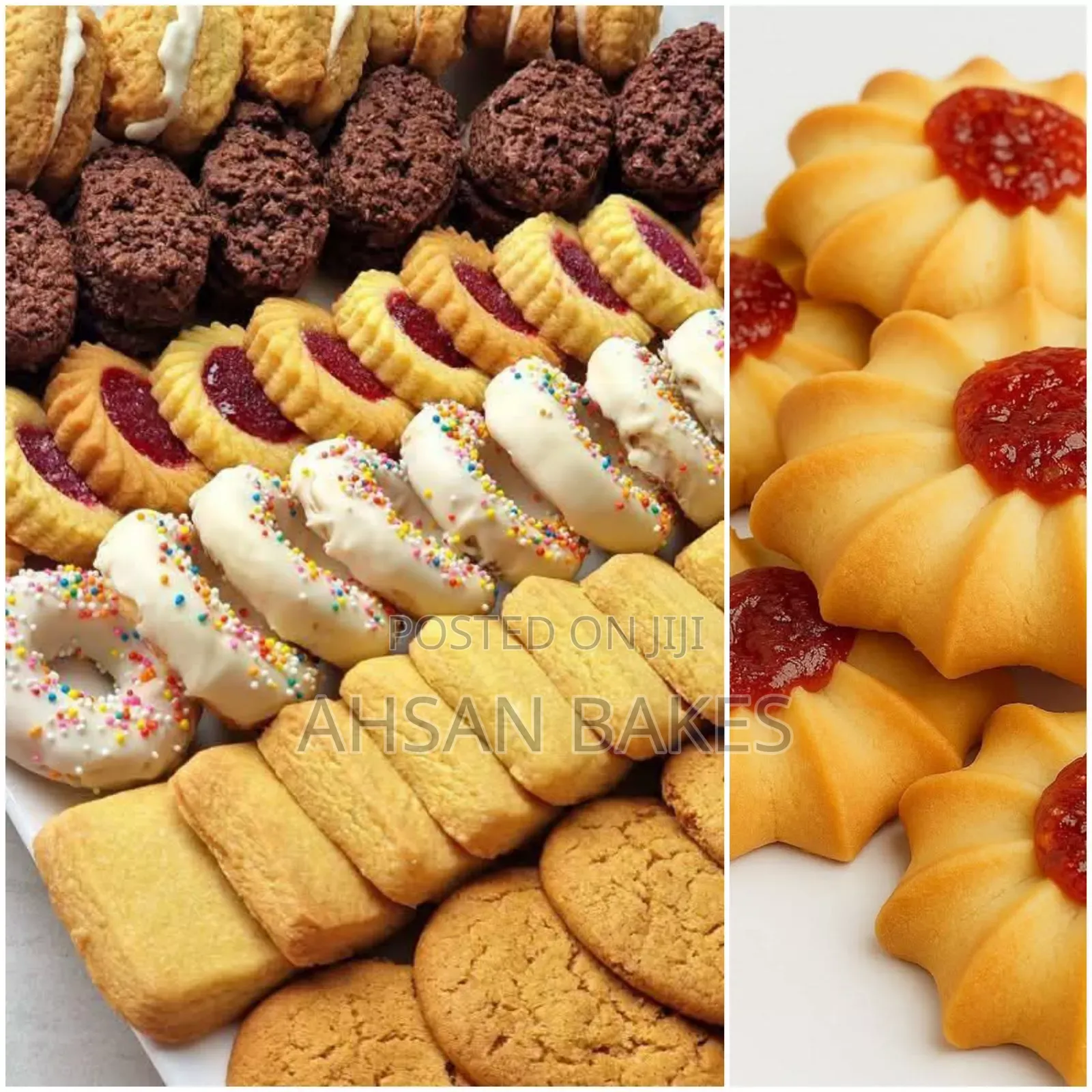 Soft ,Crunchy and Yummy Cookies in Various Flavors