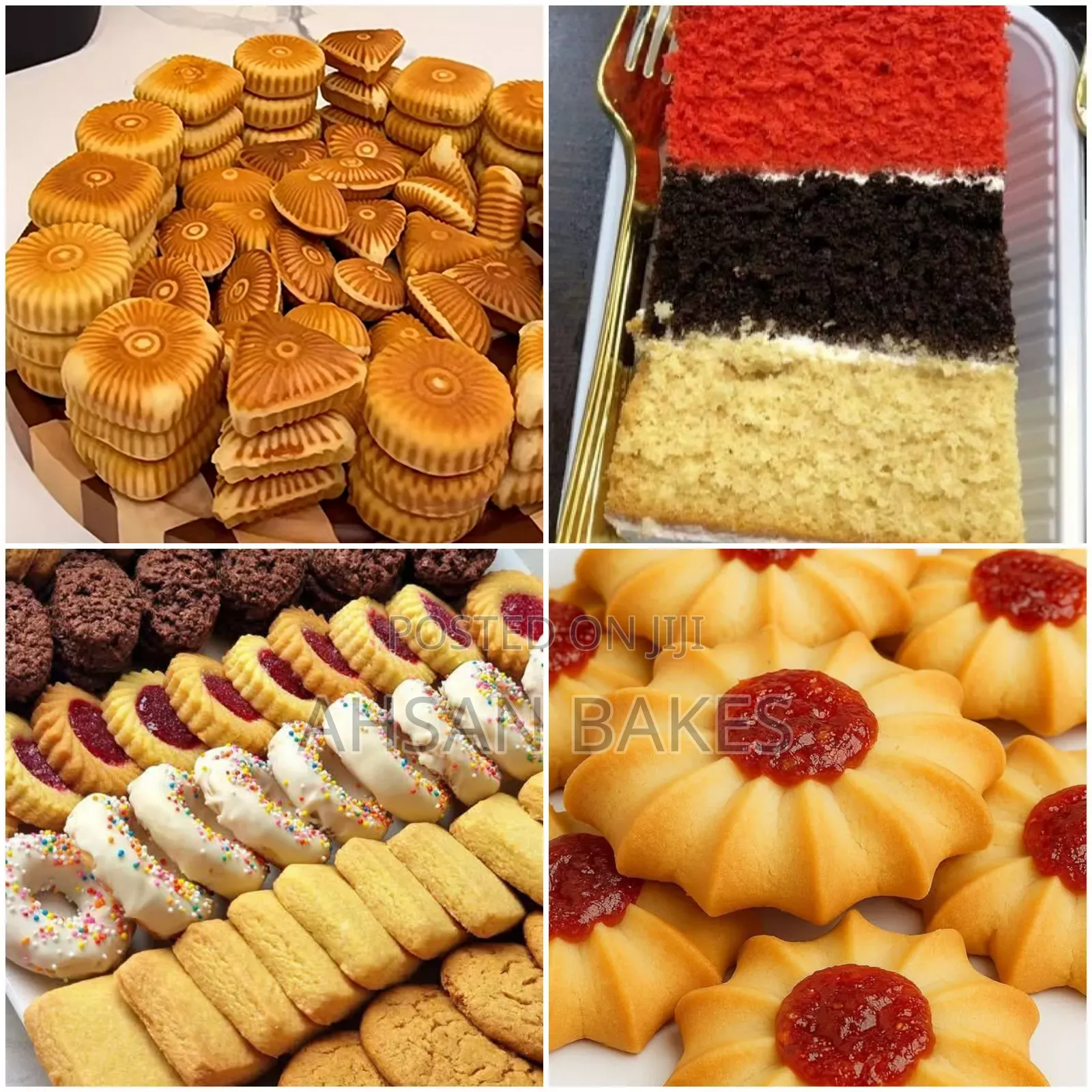 Soft ,Crunchy and Yummy Cookies in Various Flavors