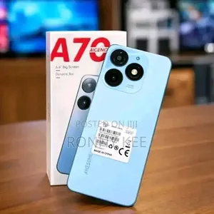 New Itel A70 128 GB Blue