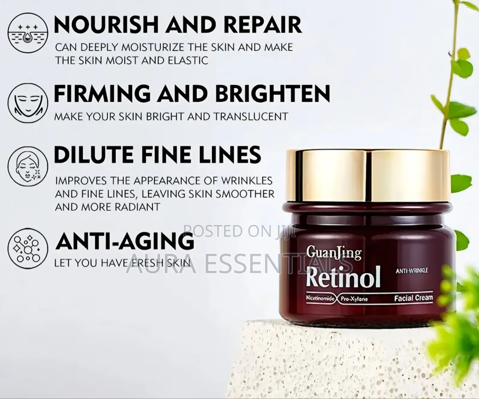 GuanJing Retinol Anti-Aging and Skin Firming Facial Cream