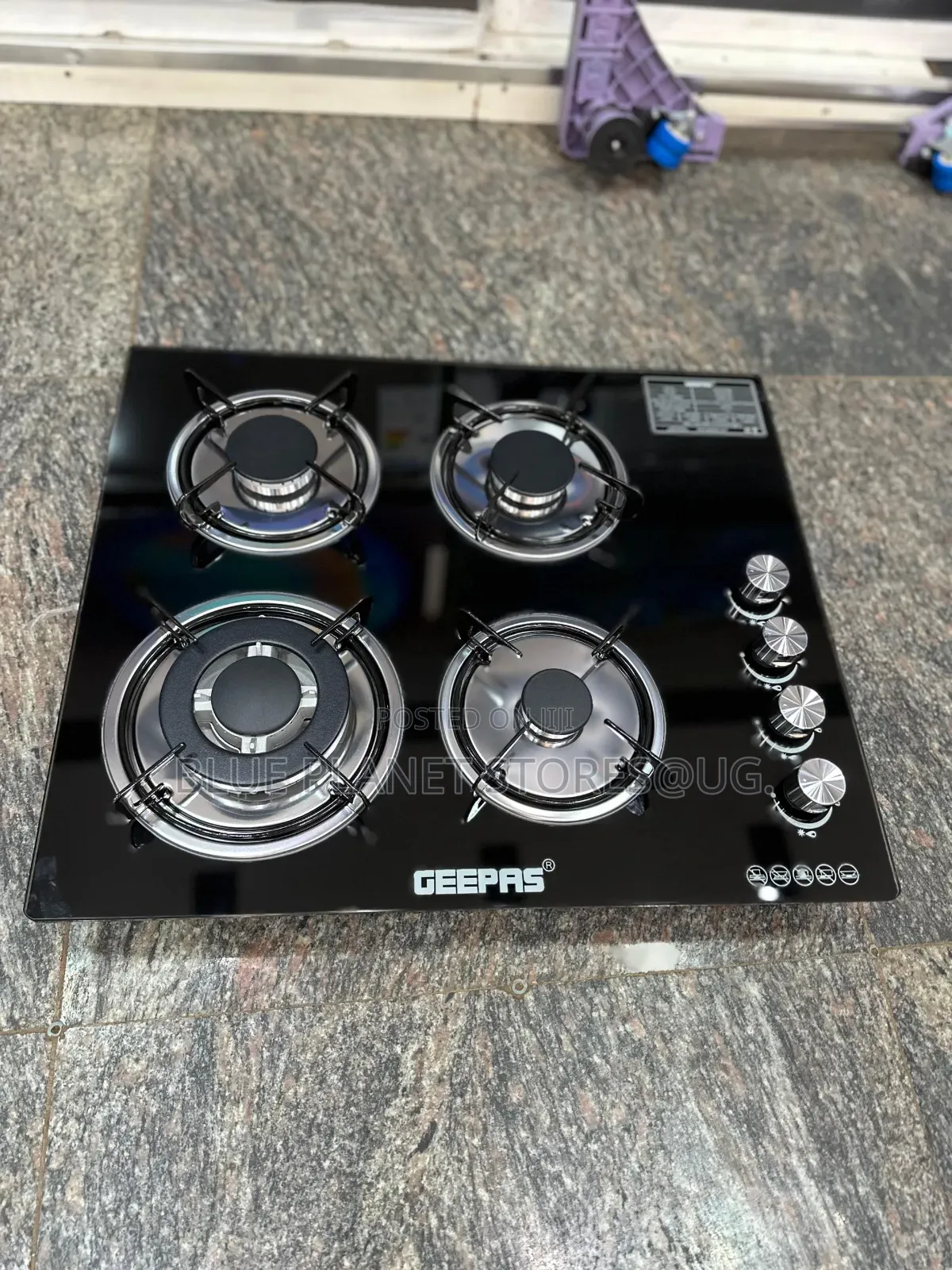 Geepas 4 Burners Gas Hob Stove || GK4410 || 60cm×60cm
