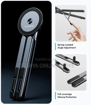 Magnetic Foldable 3in1 Portable Phone and Laptop Holder