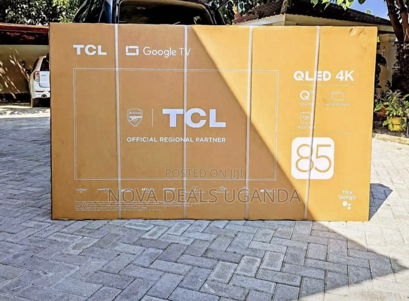 TCL 85” QLED Google TV Dolby Vision Dolby Atmos