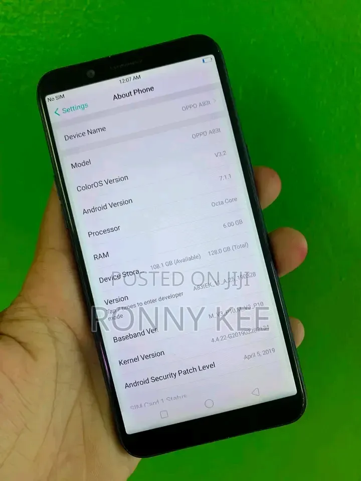 Oppo A83 128 GB Blue