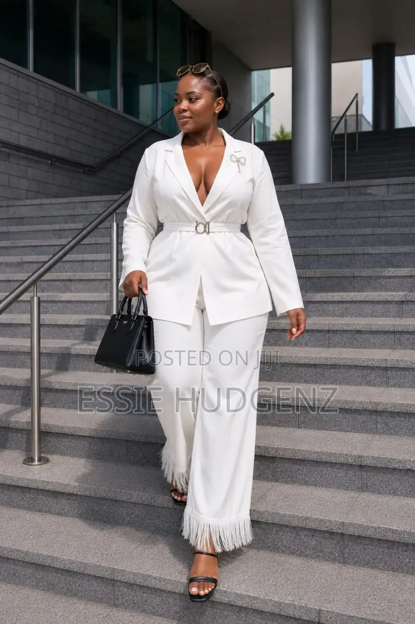 Belted Suit for Ladies