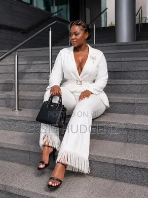 Belted Suit for Ladies