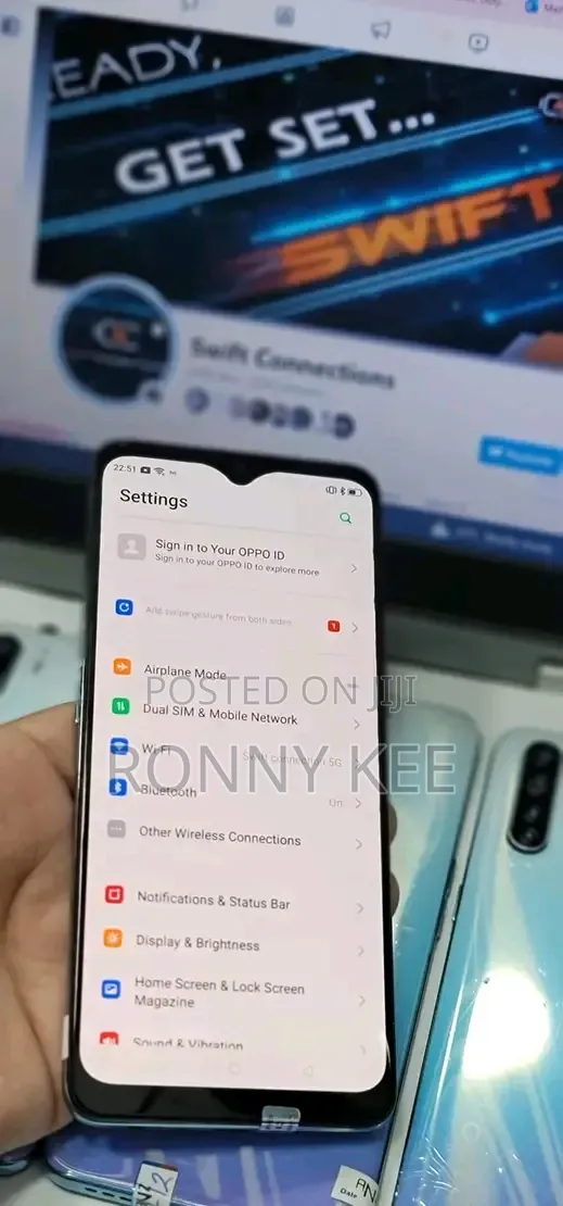 Oppo F15 256 GB Blue