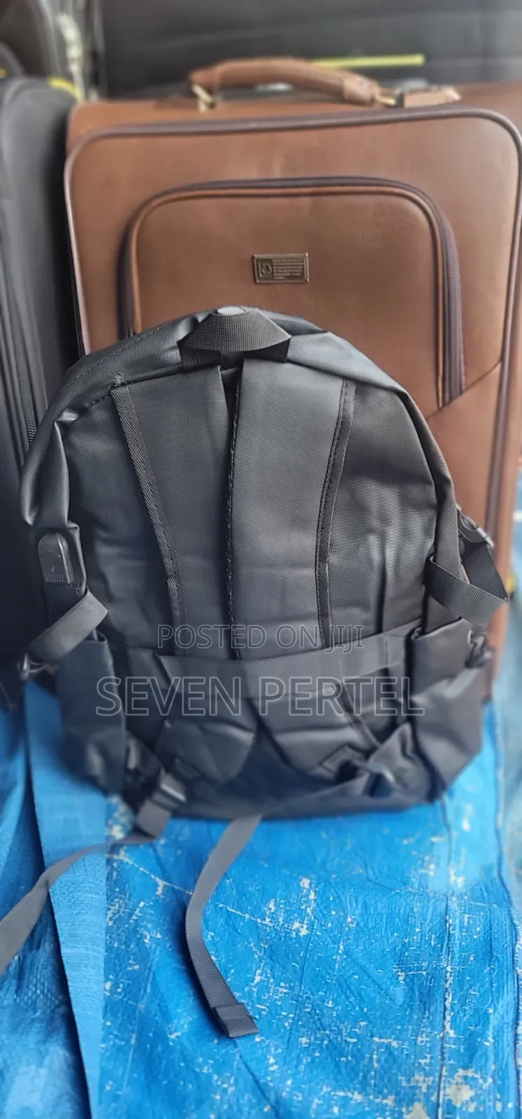A Black Laptop Bag