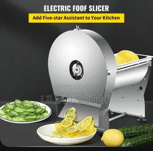 Commercial Dual-Mode Food Slicer
