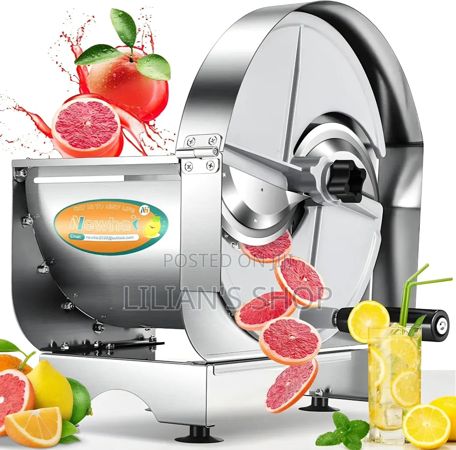 Commercial Dual-Mode Food Slicer