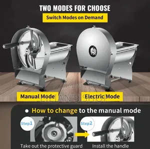 Commercial Dual-Mode Food Slicer