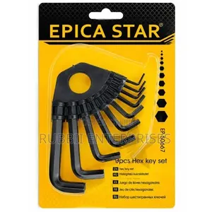 10pc Hex Key Set (1.5 8,10mm)