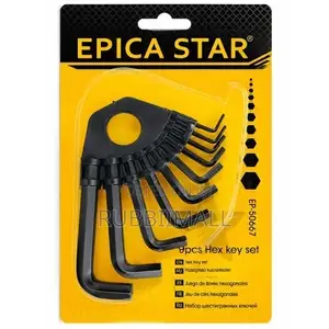 10pc Hex Key Set (1.5 8,10mm)